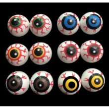 Yarım Dairesel Gerçekçi Korku Gözleri ( 2 Adet )