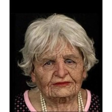 LATEX YAŞLI KADIN MASKESİ