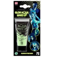 Karanlıkta Parlayan Fosforlu Neonlu Glow Parti Yüz Boyası Vücut Kremi Fosfor Renk