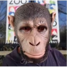 LATEX MAYMUNLAR CEHENNEMİ SEZAR MAYMUN MASKESİ 