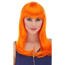 TURUNCU UZUN PARTİ PERUK