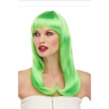 YEŞİL UZUN PARTİ PERUK