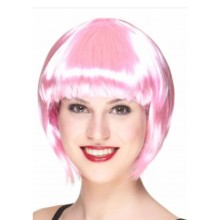 AÇIK PEMBE KÜT PARTİ PERUK