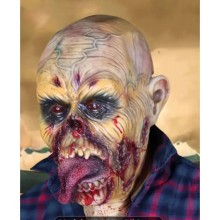 LATEX KORKU ZOMBI MASKESİ