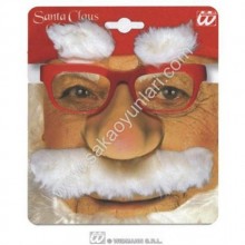 SANTA CLAUS ( GÖZLÜK, BURUN, KAŞ, BIYIK)