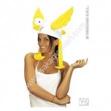 PELUŞ ÖRDEK ŞAPKASI