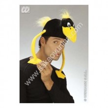 PELUŞ KARGA ŞAPKASI