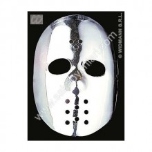 METALİK JASON HANNİBAL MASKESİ(GRİ RENK)