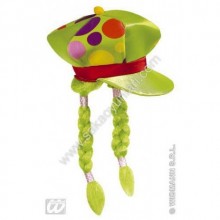 YEŞİL PALYAÇO SAPKASI VE SAÇI