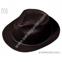 SİYAH MAYKIL CEKSIN ŞAPKASI (YETİŞKİNLER İÇİN)