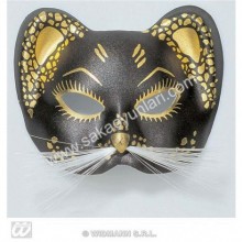 SİYAH LEOPAR GÖZ MASKESİ