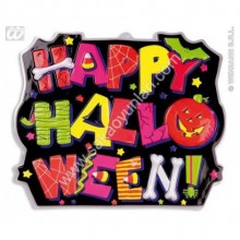 PLASTİK HAPPY HALLOWEEN PANO