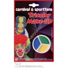 MAVİ YEŞİL SARI PALET BOYA